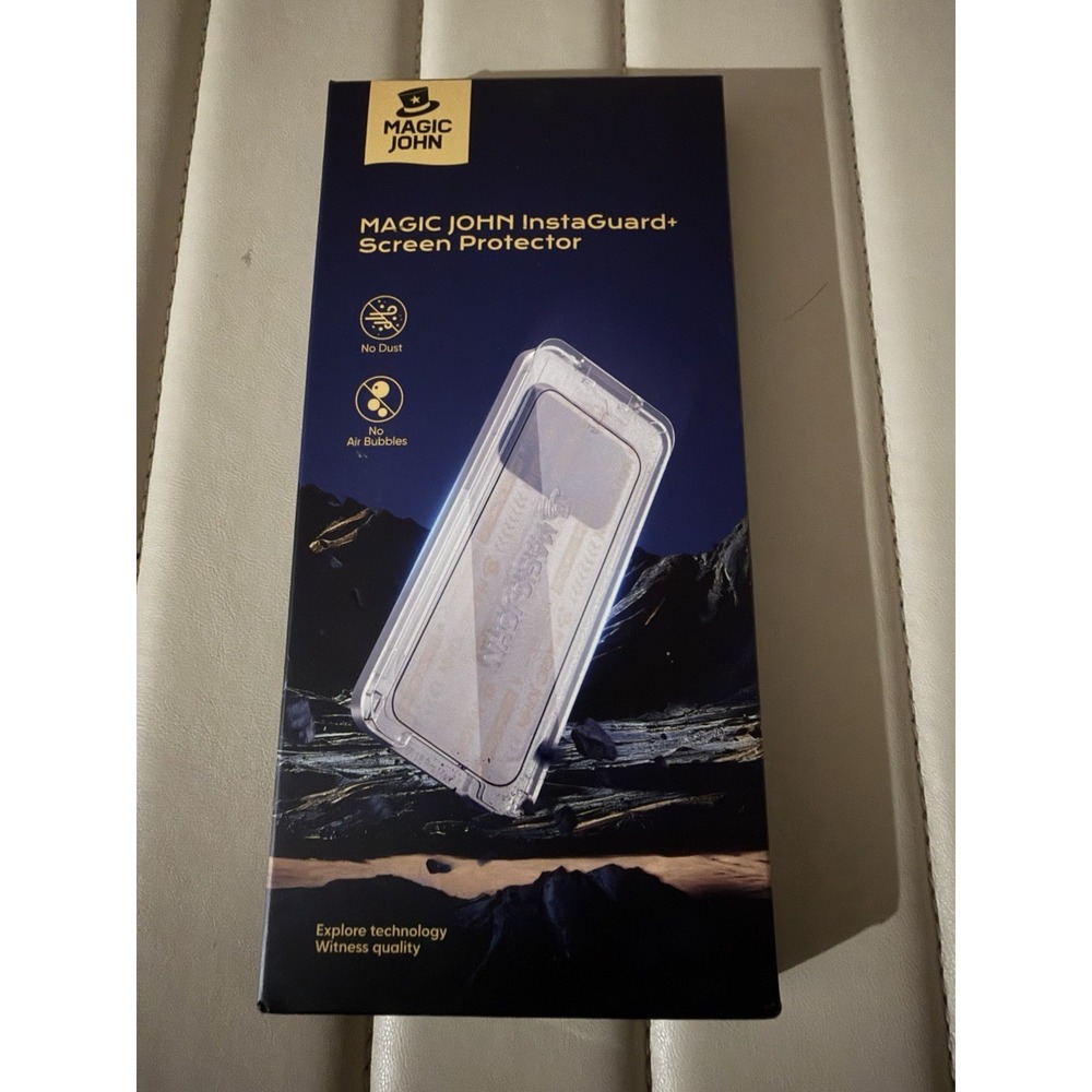MAGIC JOHN for iPhone 15 Pro Screen Protector New In Box